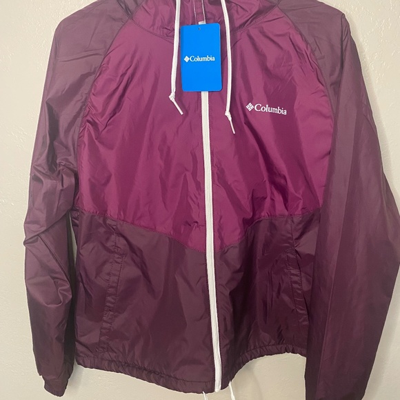 NWT Columbia May Valley Lined Windbreaker Size Medium - Picture 5 of 8